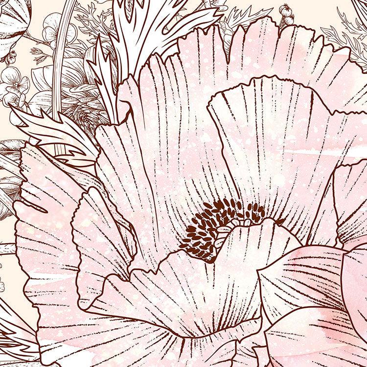 Allegra Mural Wallpaper - Image 3