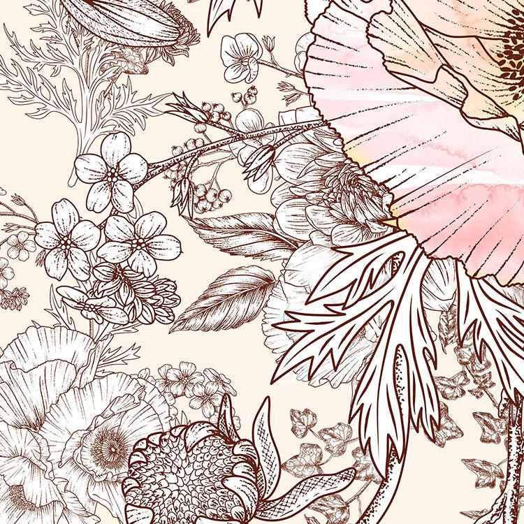 Allegra Mural Wallpaper - Image 4