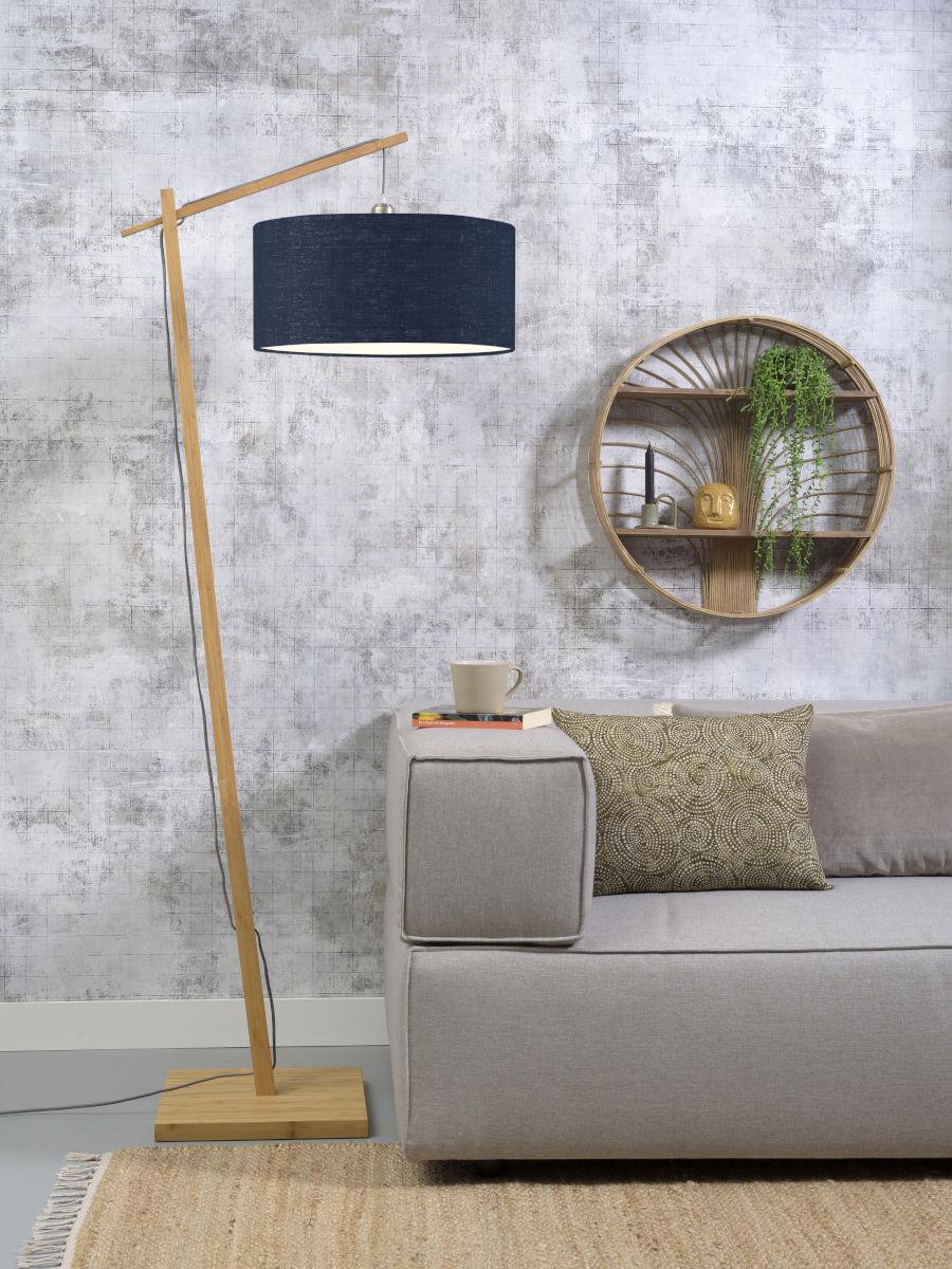 Andes Bamboo Linen Floor Light - Image 10