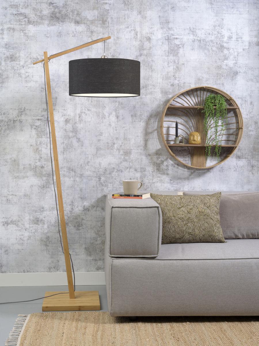 Andes Bamboo Linen Floor Light - Image 13