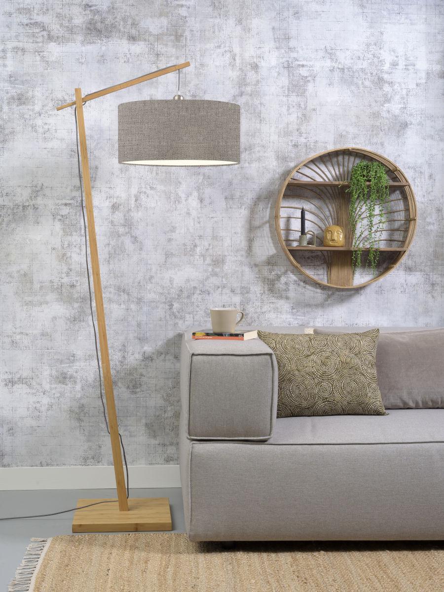Andes Bamboo Linen Floor Light - Image 19