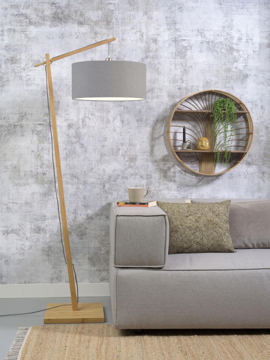 Andes Bamboo Linen Floor Light - Image 22