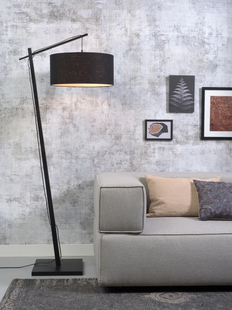 Andes Bamboo Linen Floor Light - Image 30