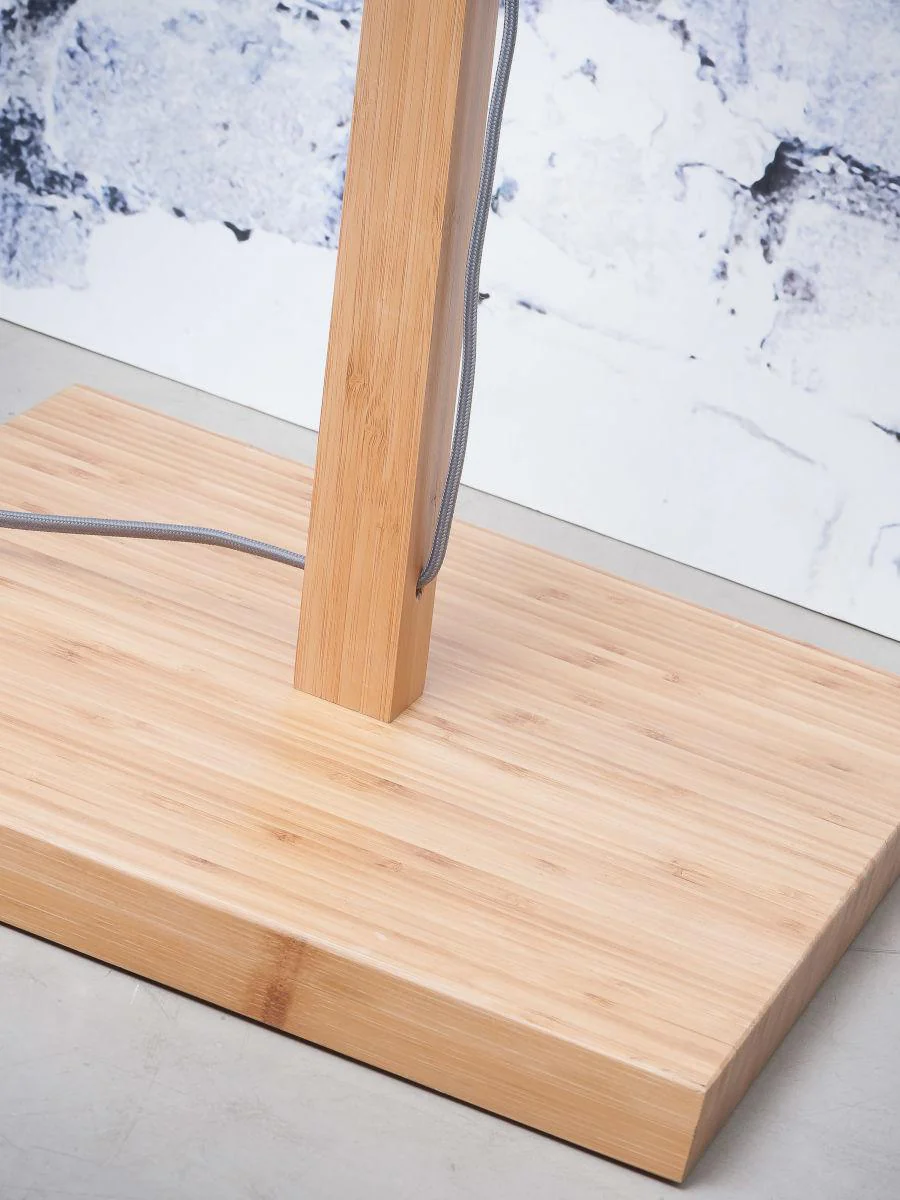 Andes Bamboo Linen Floor Light - Image 6