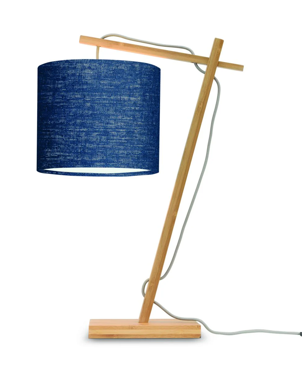 Andes Bamboo Linen Table Lamp - Image 26