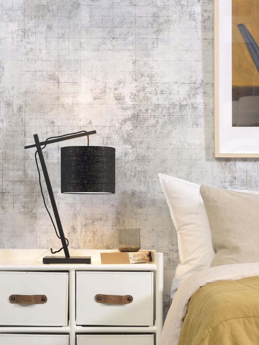 Andes Bamboo Linen Table Lamp - Image 28