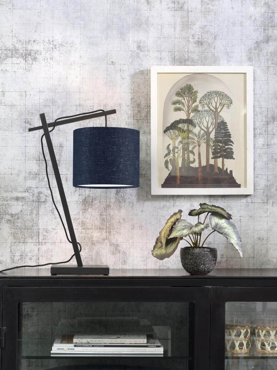 Andes Bamboo Linen Table Lamp - Image 35