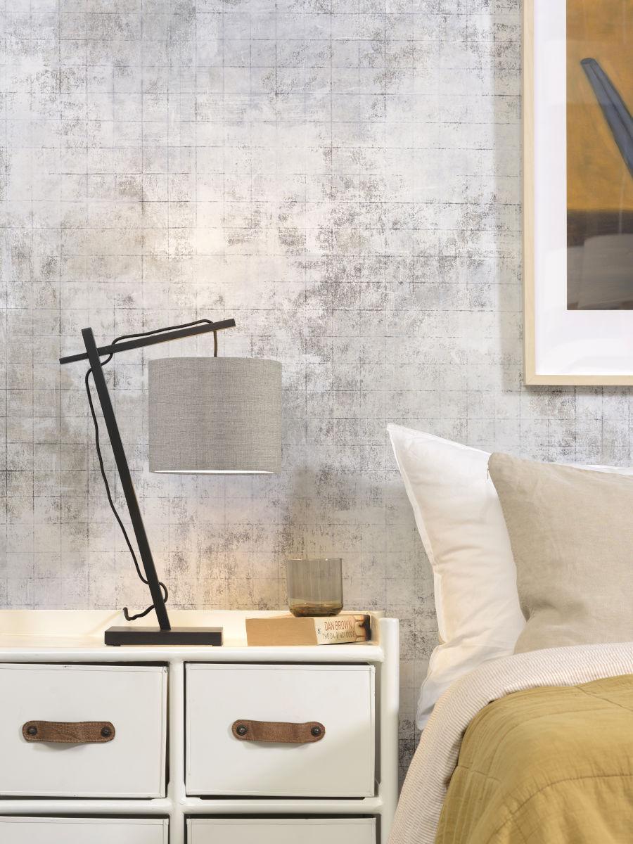 Andes Bamboo Linen Table Lamp - Image 44