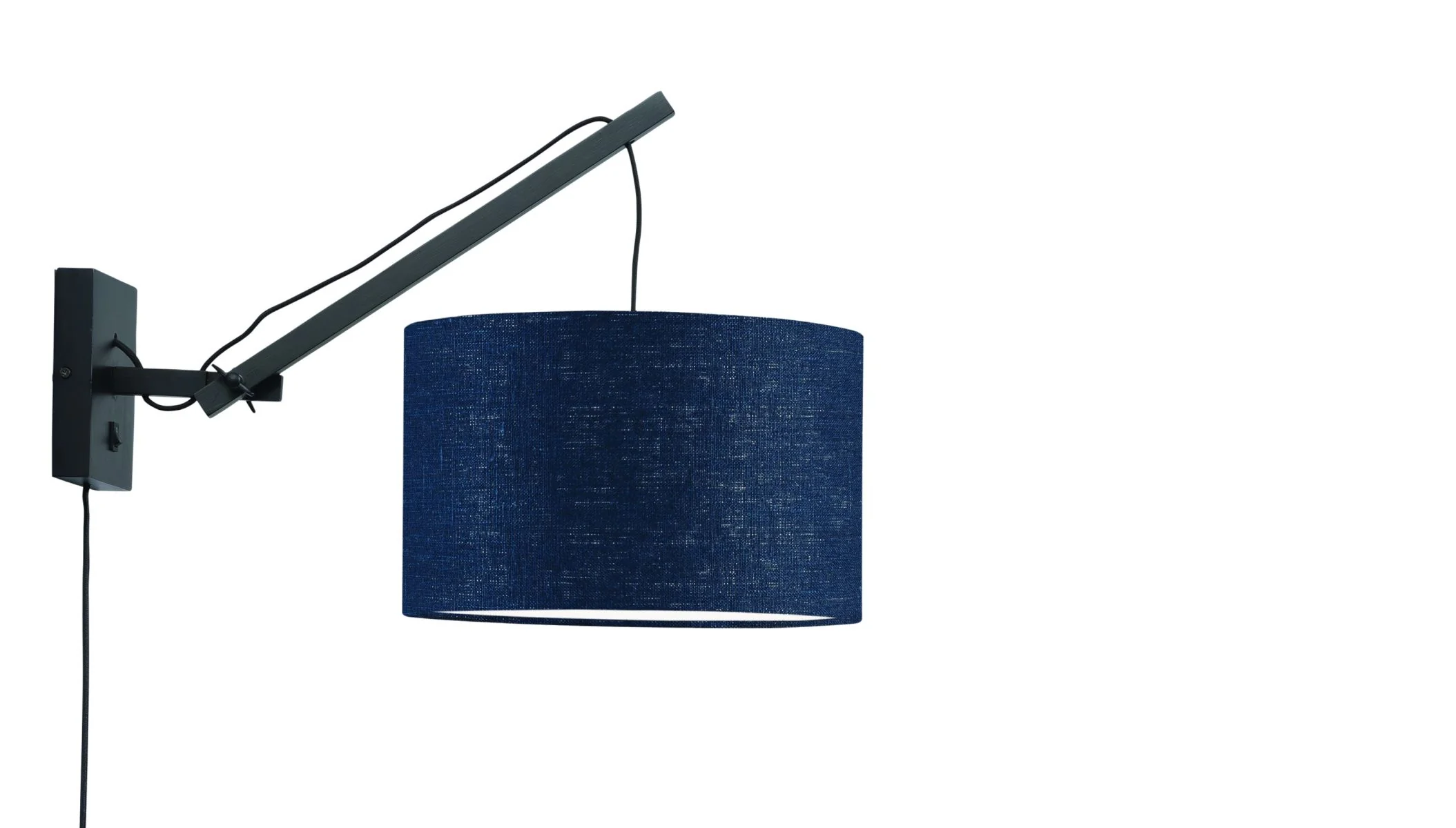 Andes Bamboo Linen Wall Arm Light - Image 27