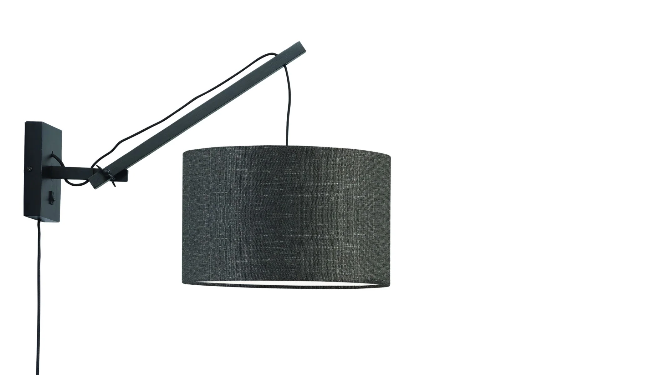 Andes Bamboo Linen Wall Arm Light - Image 28