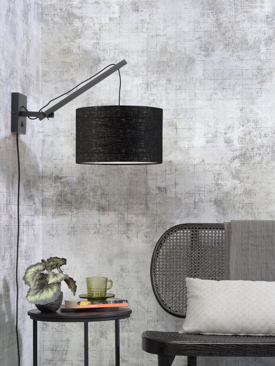 Andes Bamboo Linen Wall Arm Light - Image 33