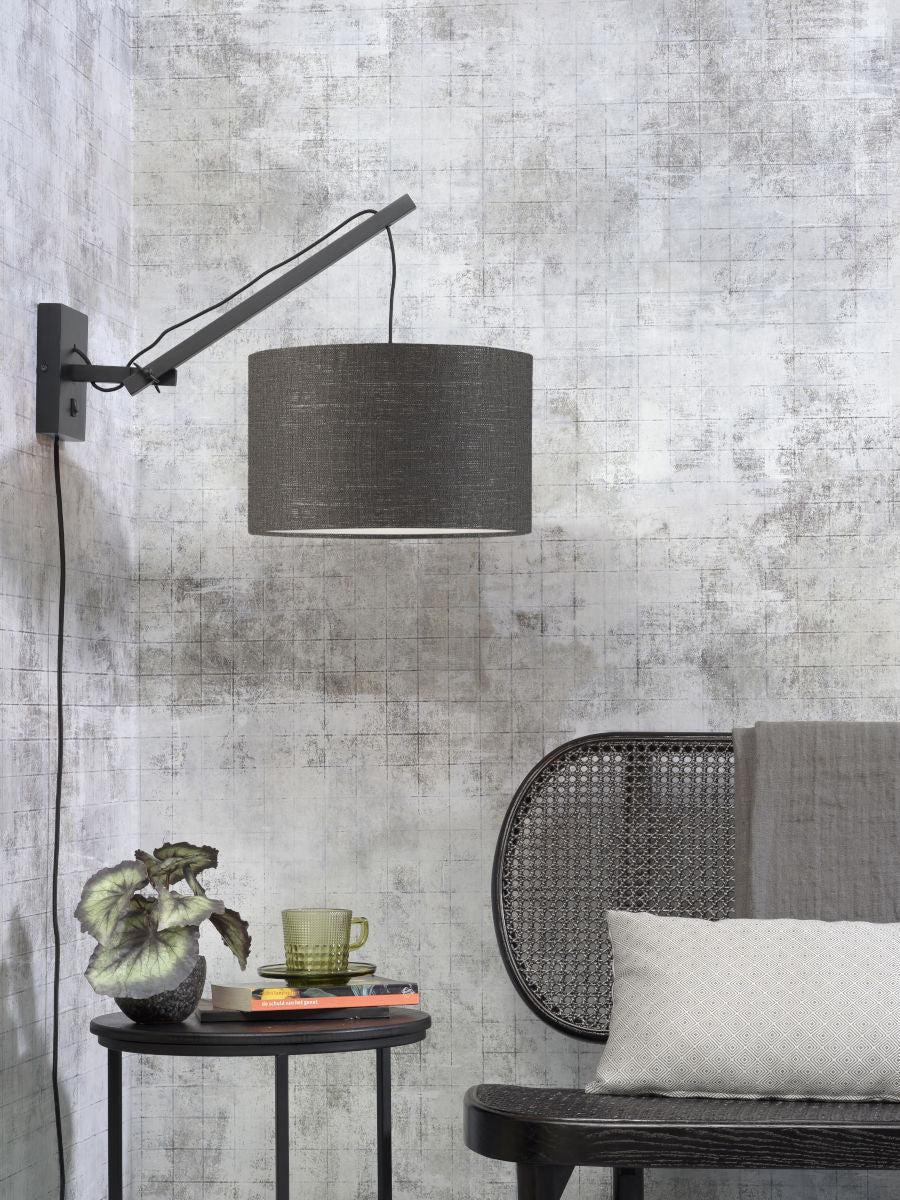 Andes Bamboo Linen Wall Arm Light - Image 37