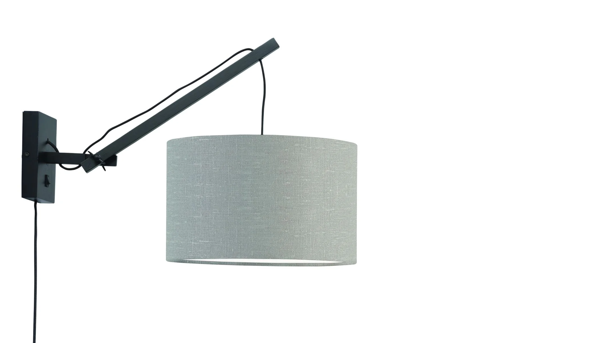 Andes Bamboo Linen Wall Arm Light - Image 45