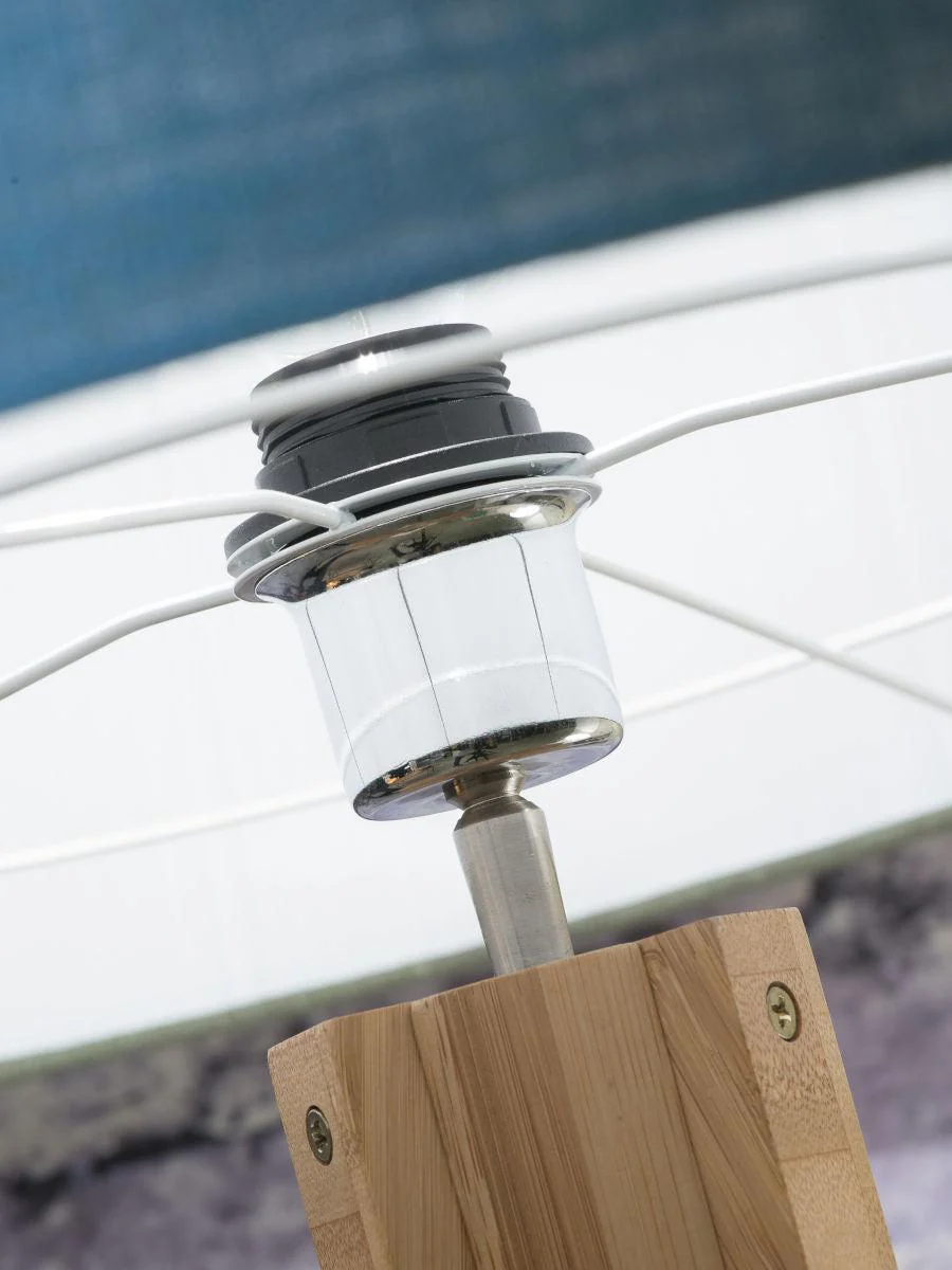 Annapurna Bamboo Linen Floor Light - Image 15