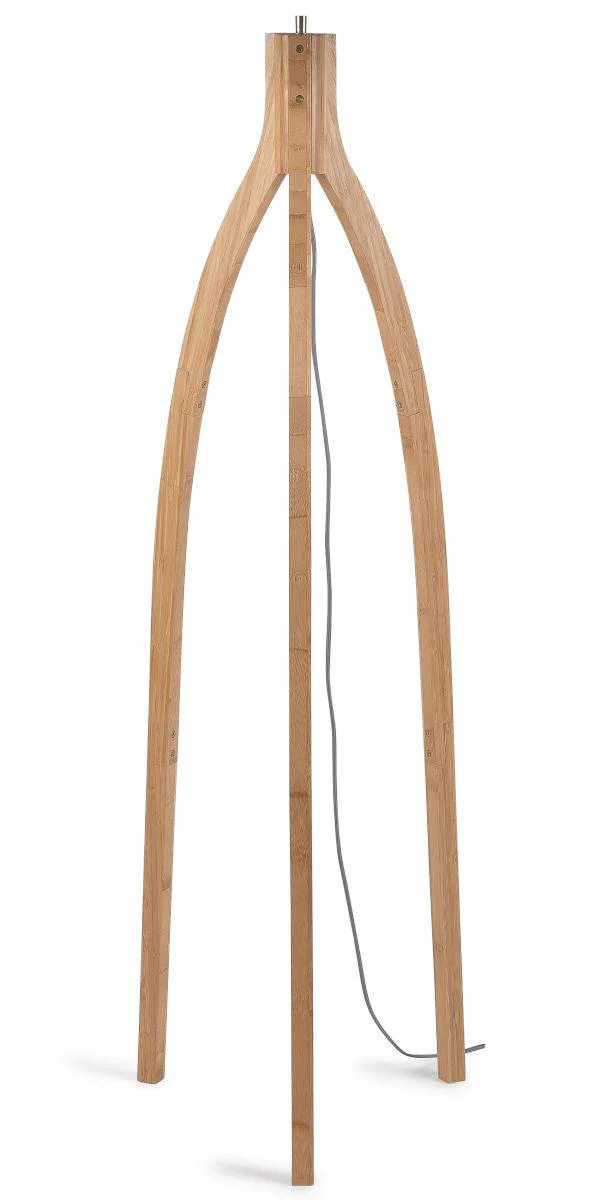 Annapurna Bamboo Linen Floor Light - Image 5