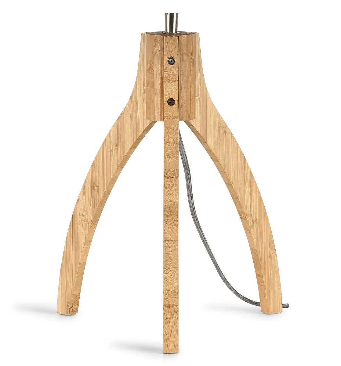 Annapurna Bamboo Linen Table Lamp - Image 5