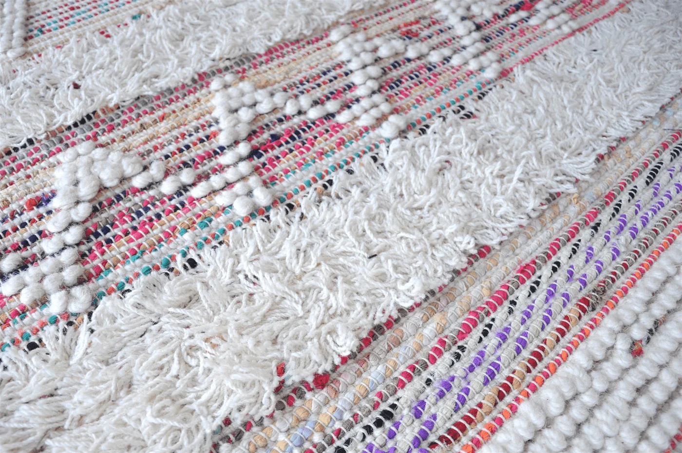 Hyrax Recycled Fabric & Wool Rug - Image 2