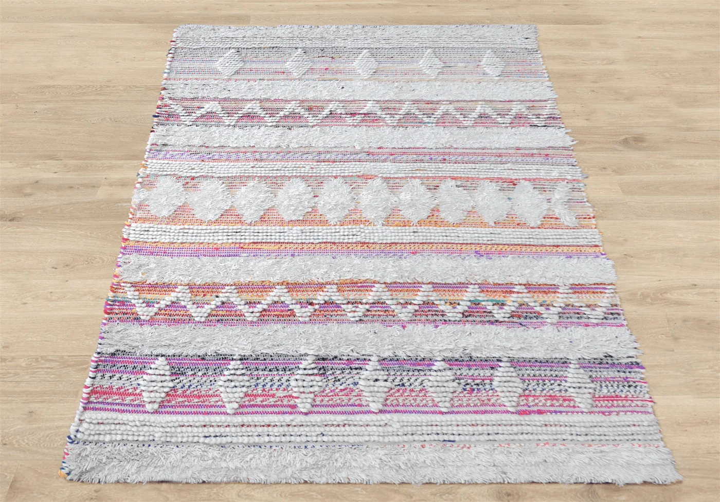 Hyrax Recycled Fabric & Wool Rug - Image 5