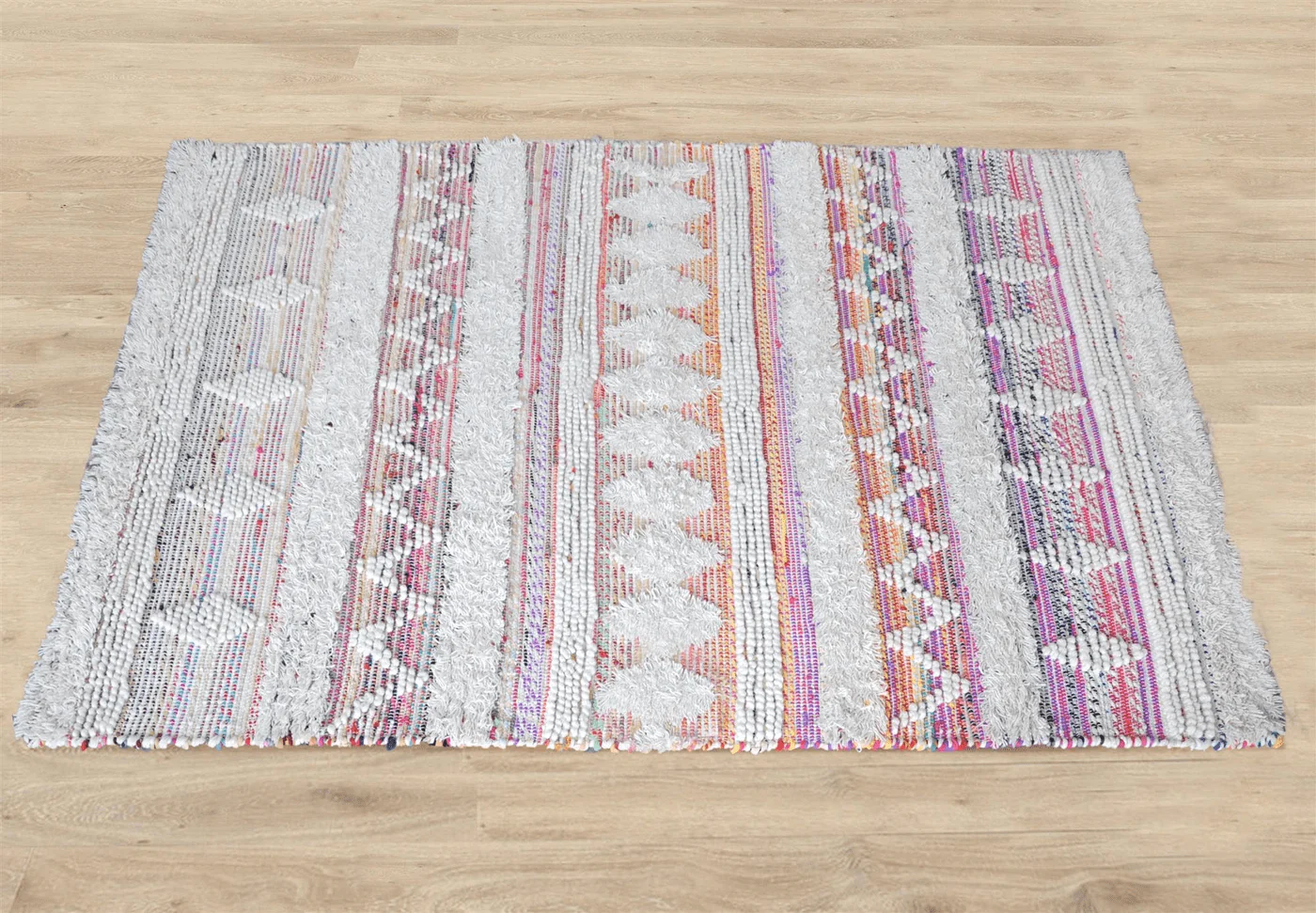 Hyrax Recycled Fabric & Wool Rug - Image 7