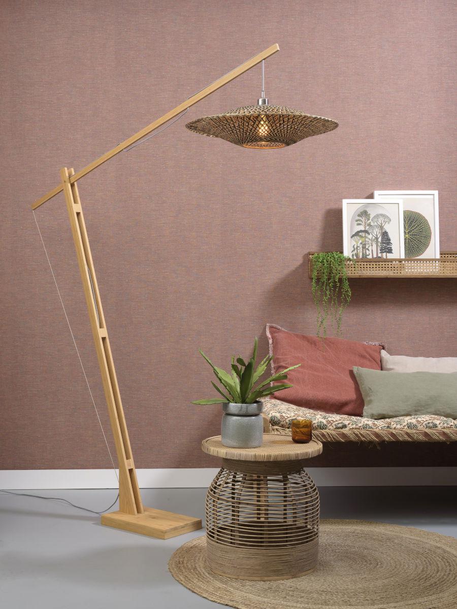 Bali Bamboo Floor Light (Long Arm) - Image 4