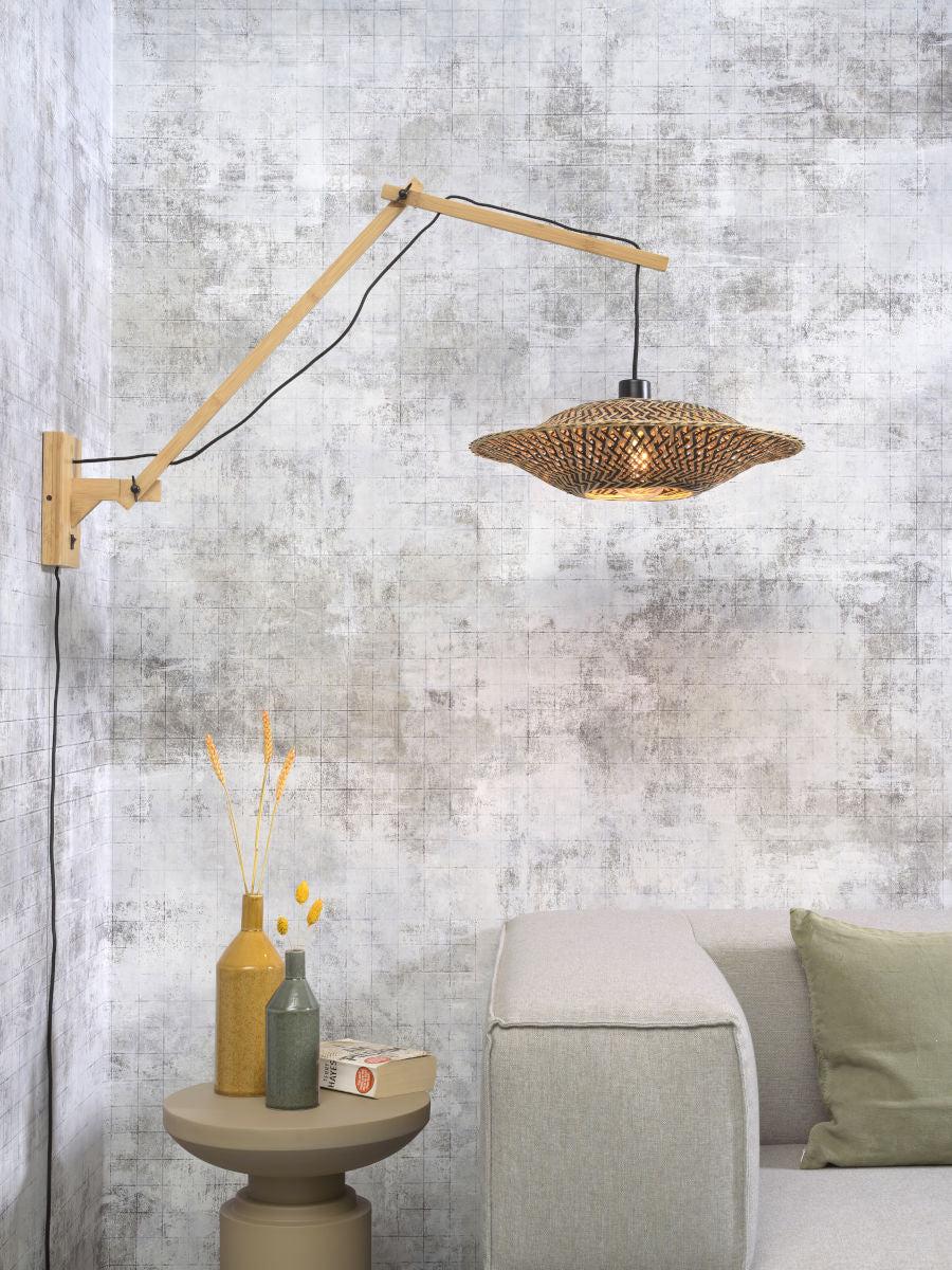 Bali Bamboo Wall Light (Long Arm) - Image 3