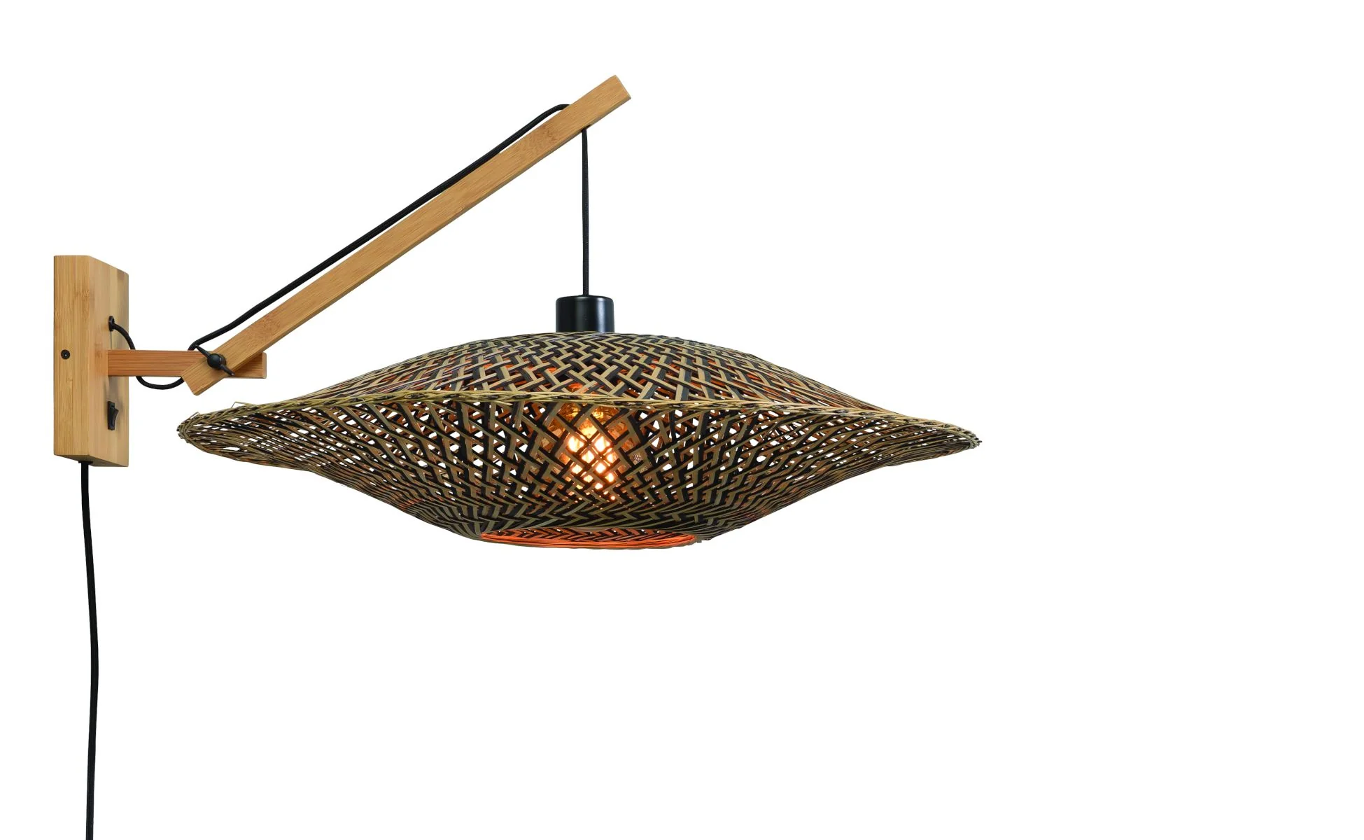Bali Bamboo Wall Arm Light - Image 11