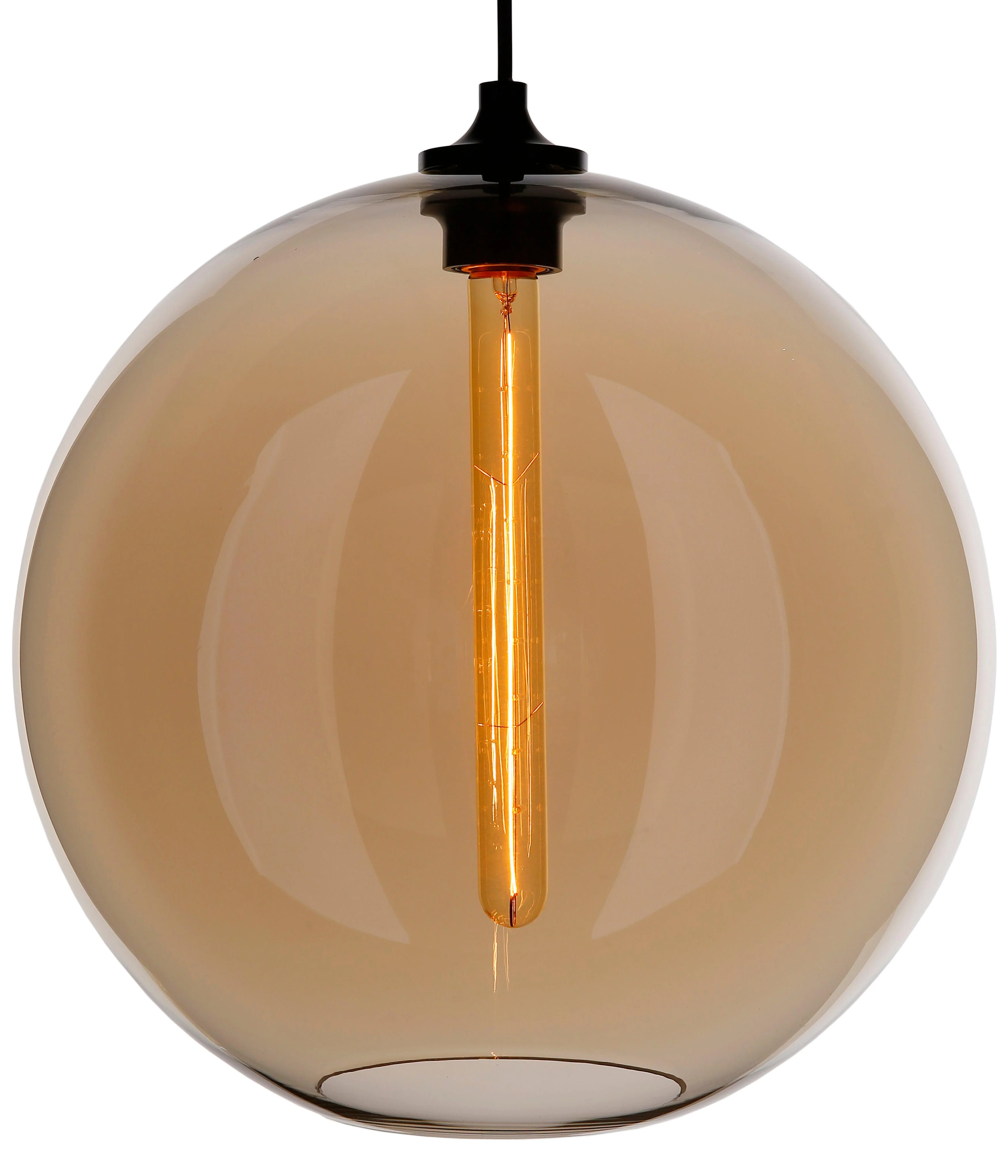 Ball Mouth-blown Glass Pendant Light - Image 10