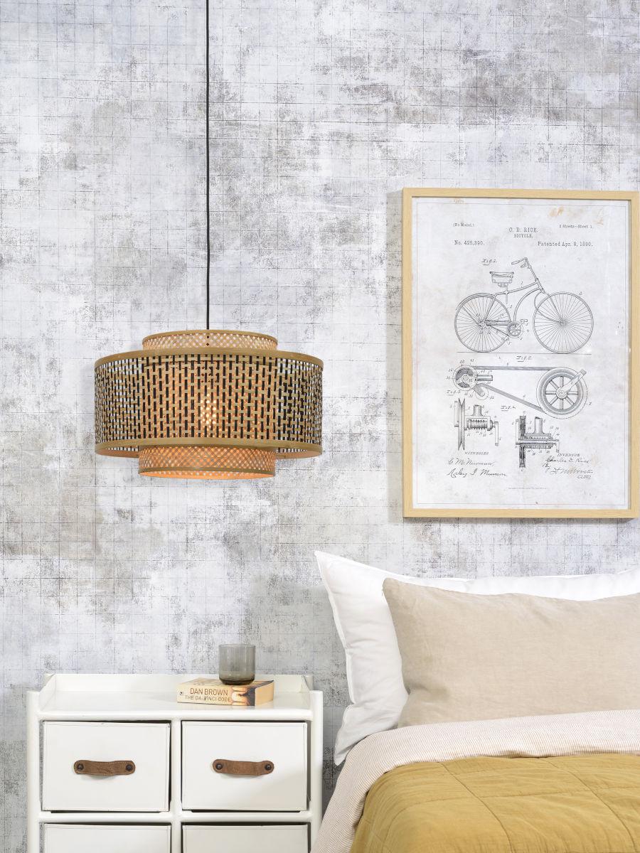Bhutan Bamboo Pendant Light - Image 18