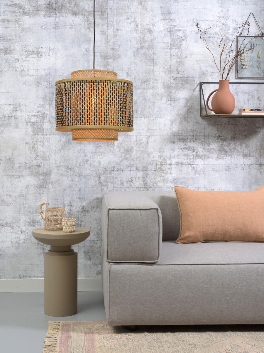 Bhutan Bamboo Pendant Light - Image 4
