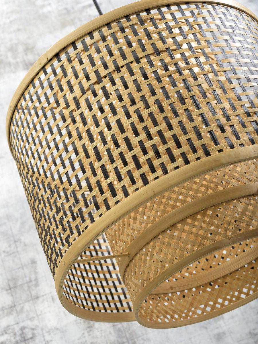 Bhutan Bamboo Pendant Light - Image 8