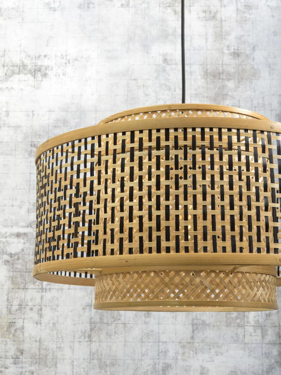 Bhutan Bamboo Wall Light - Image 4
