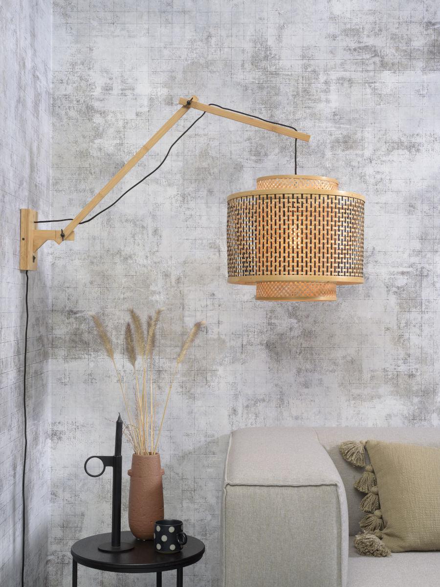 Bhutan Bamboo Wall Light (Long Arm) - Image 13