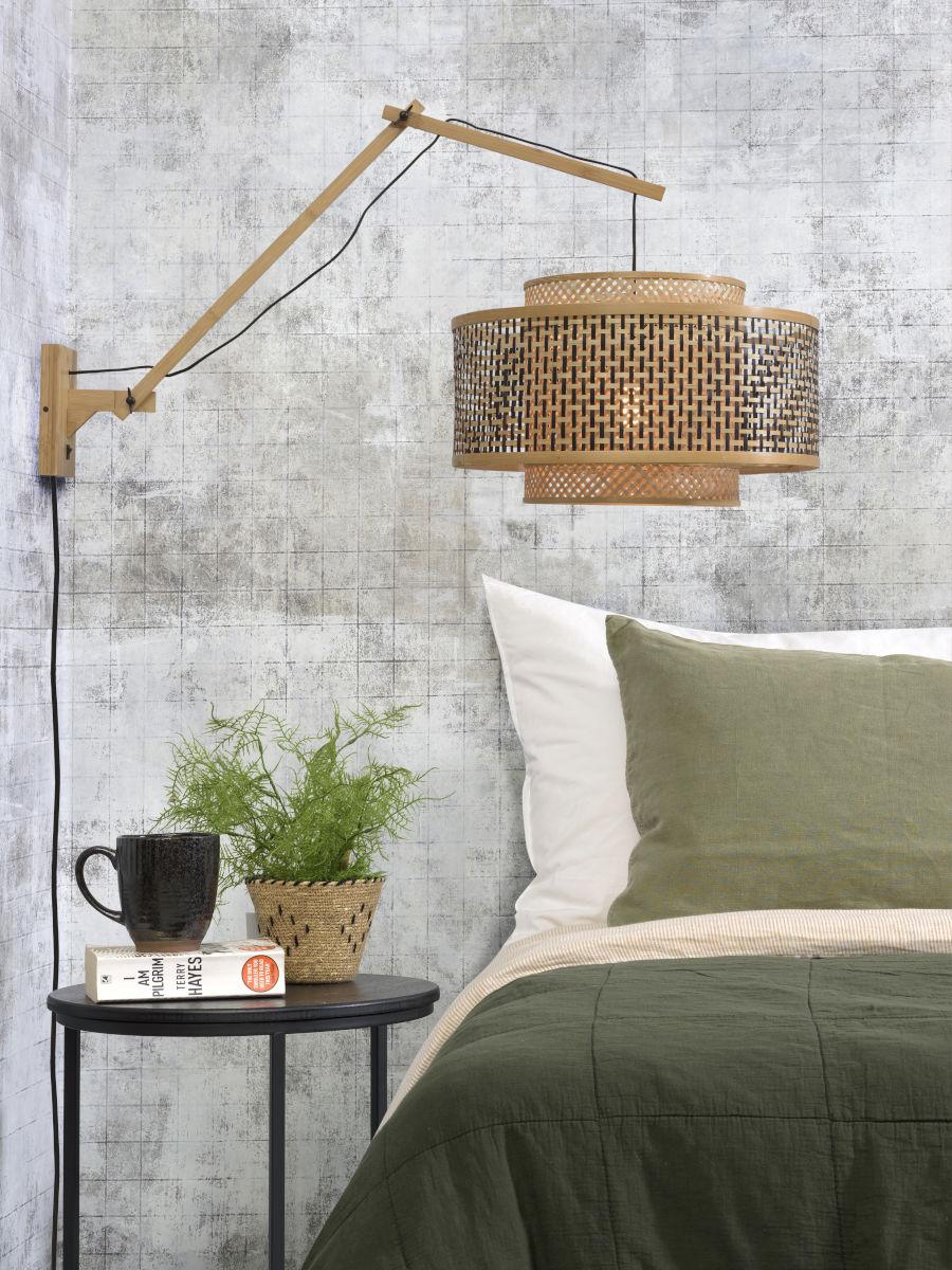 Bhutan Bamboo Wall Light (Long Arm) - Image 2