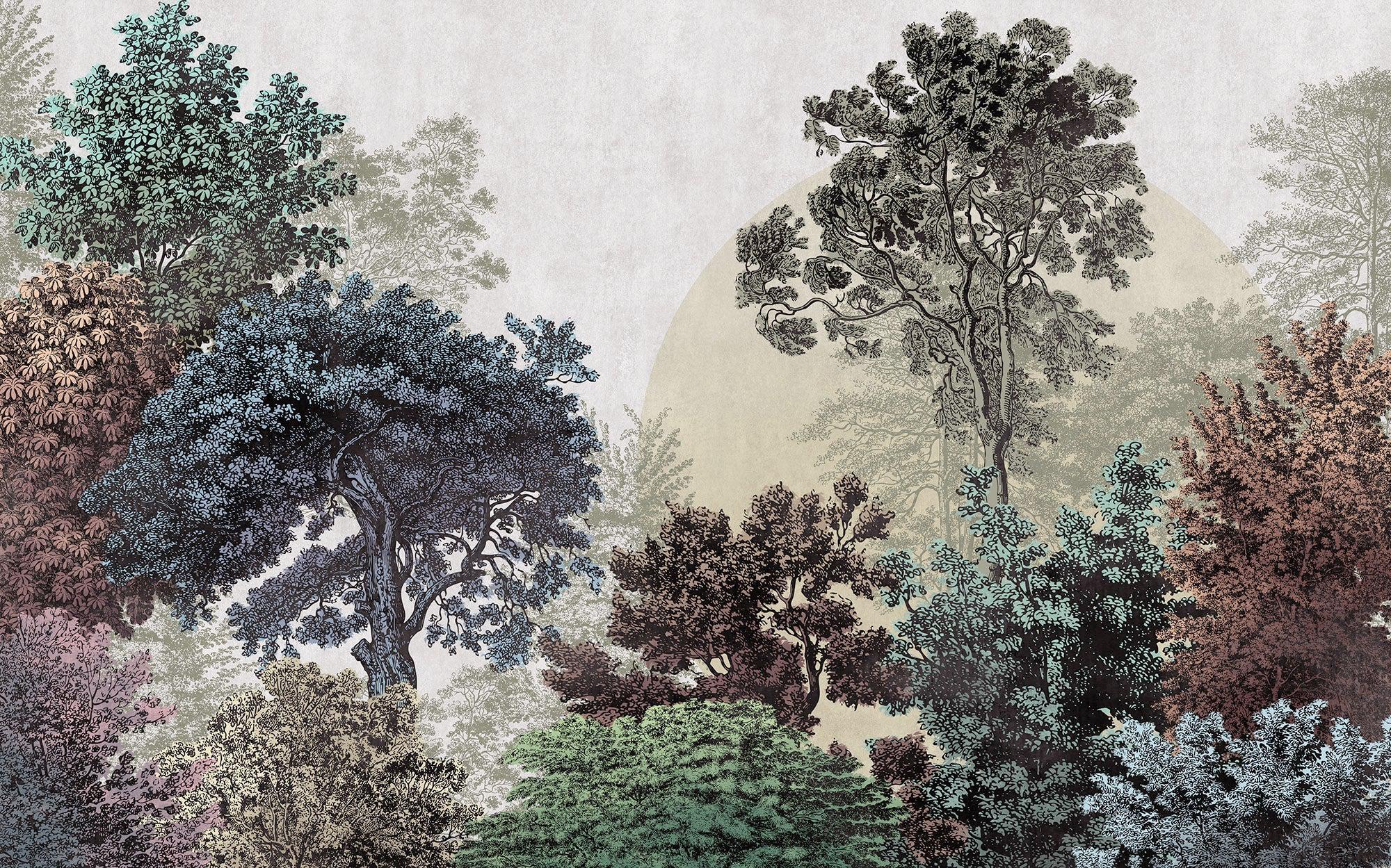 Bois Brumeux Mural Wallpaper - Image 2