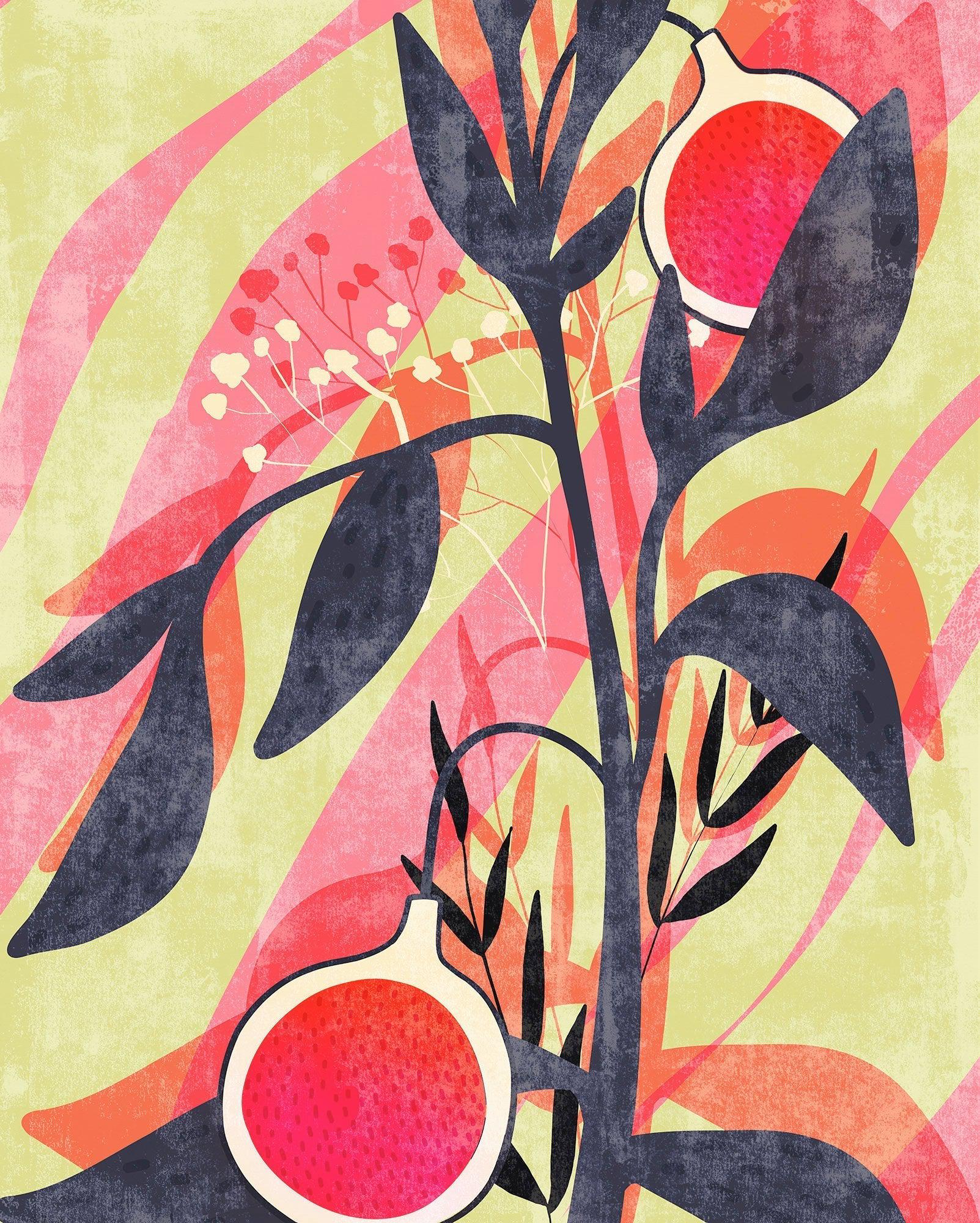 Bonbons aux Fruits Mural Wallpaper - Image 2