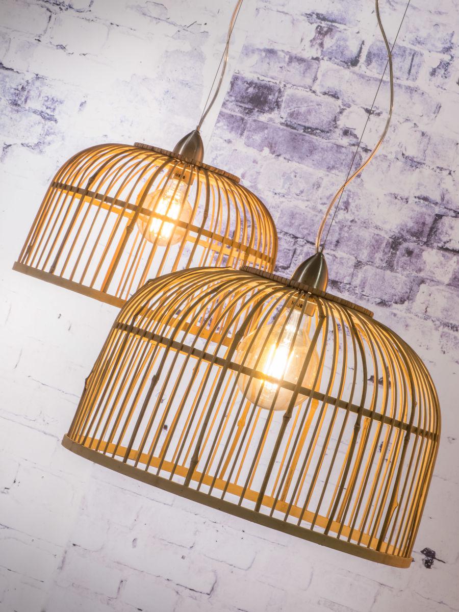 Borneo Bamboo Double Pendant Light - Image 5