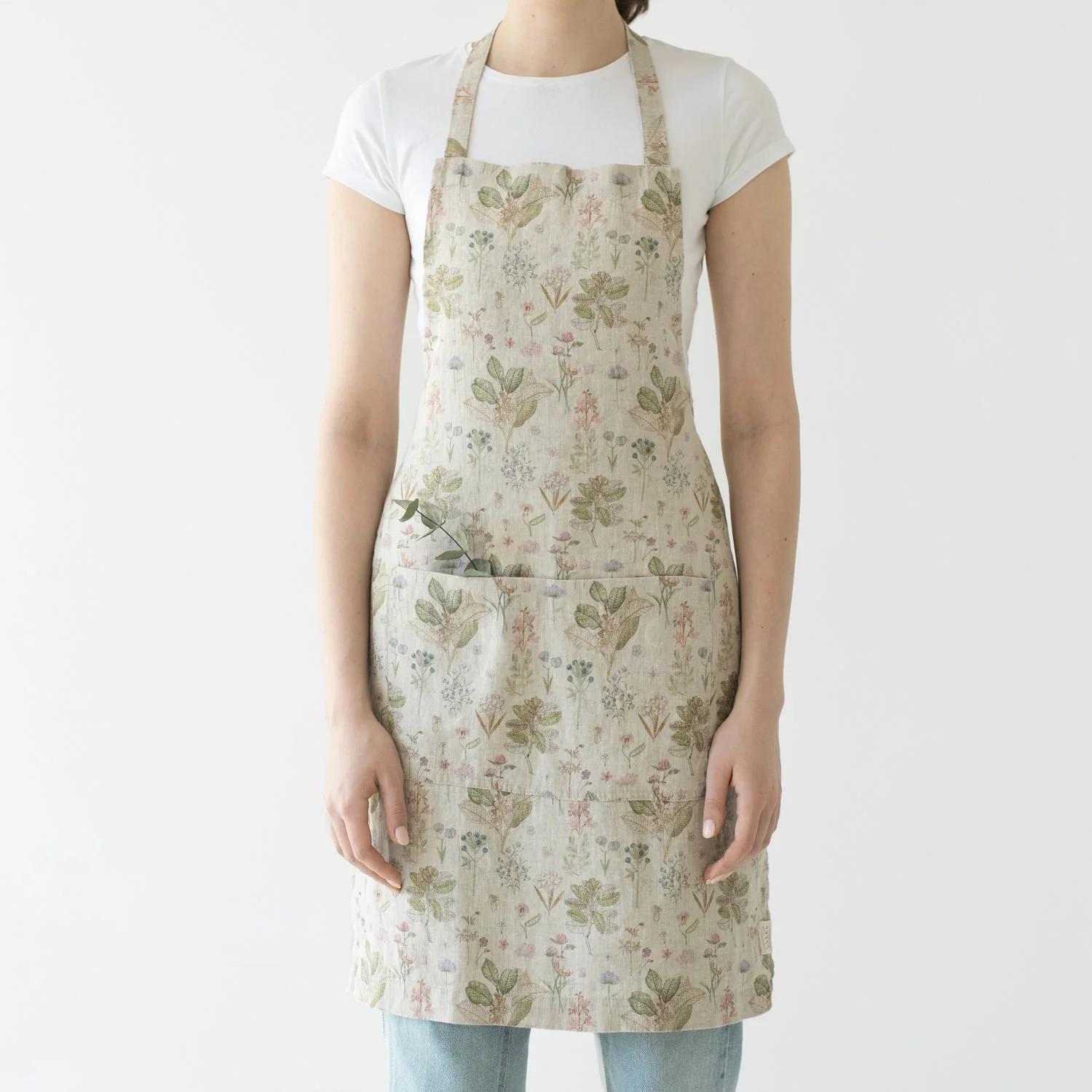 Botany Daily Linen Apron - Image 3