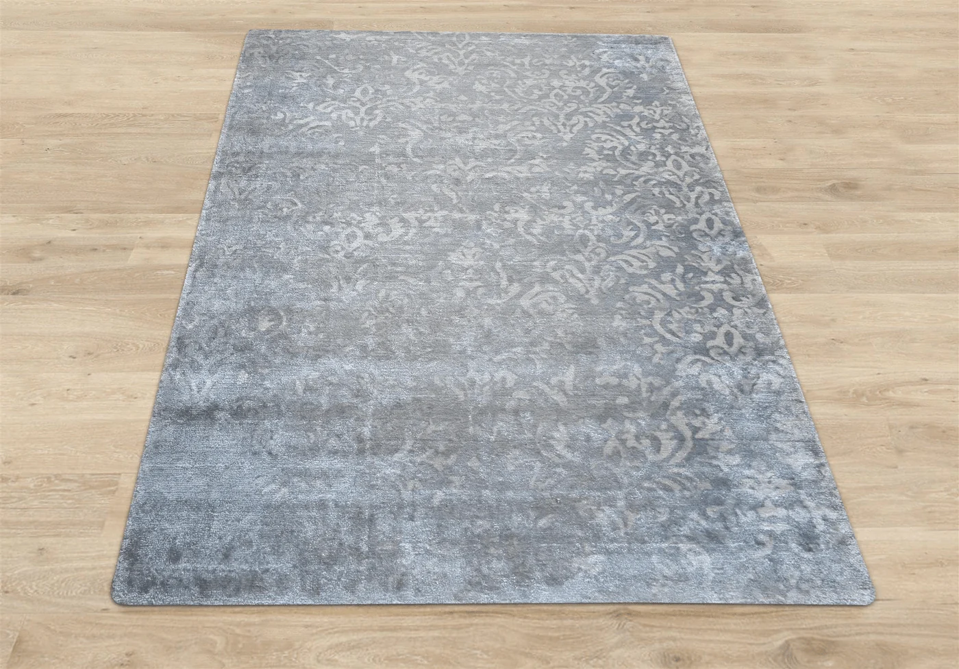 Azusa Viscose Wool Rug - Image 6