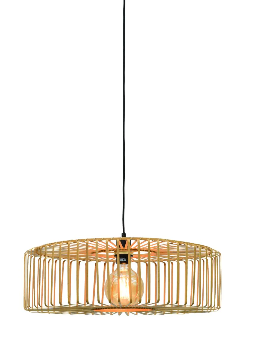 Bromo Columnar Bamboo Pendant Light - Image 11
