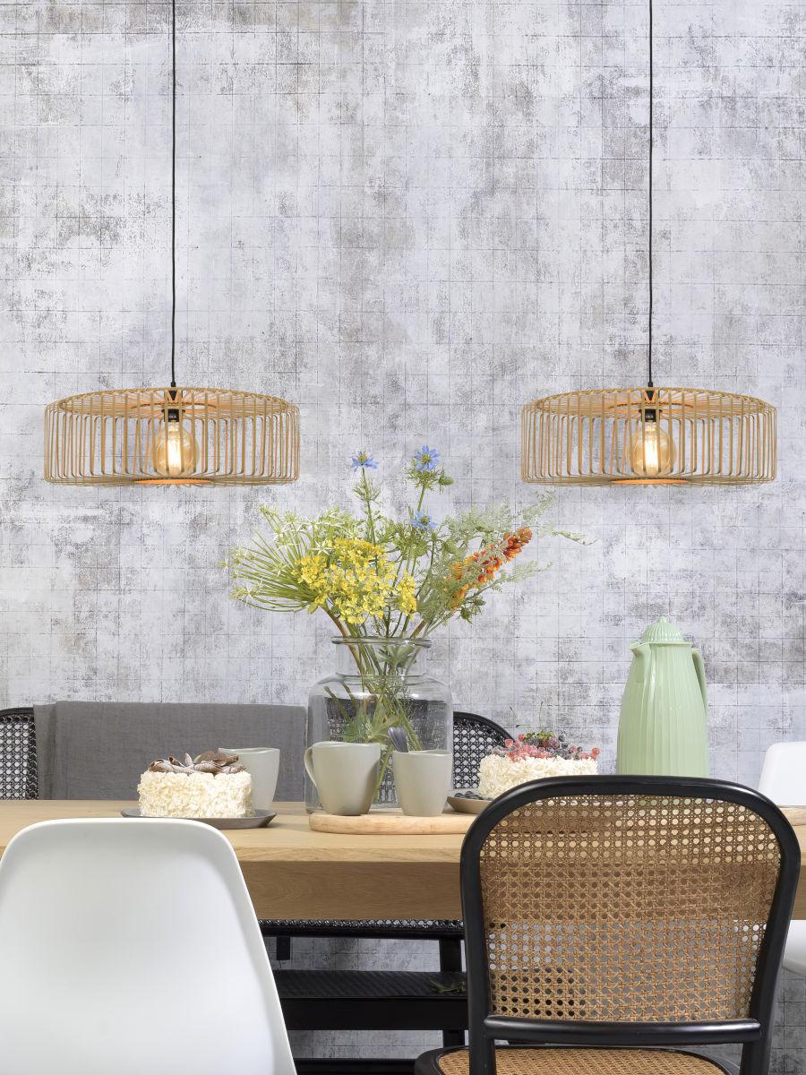 Bromo Columnar Bamboo Pendant Light - Image 15