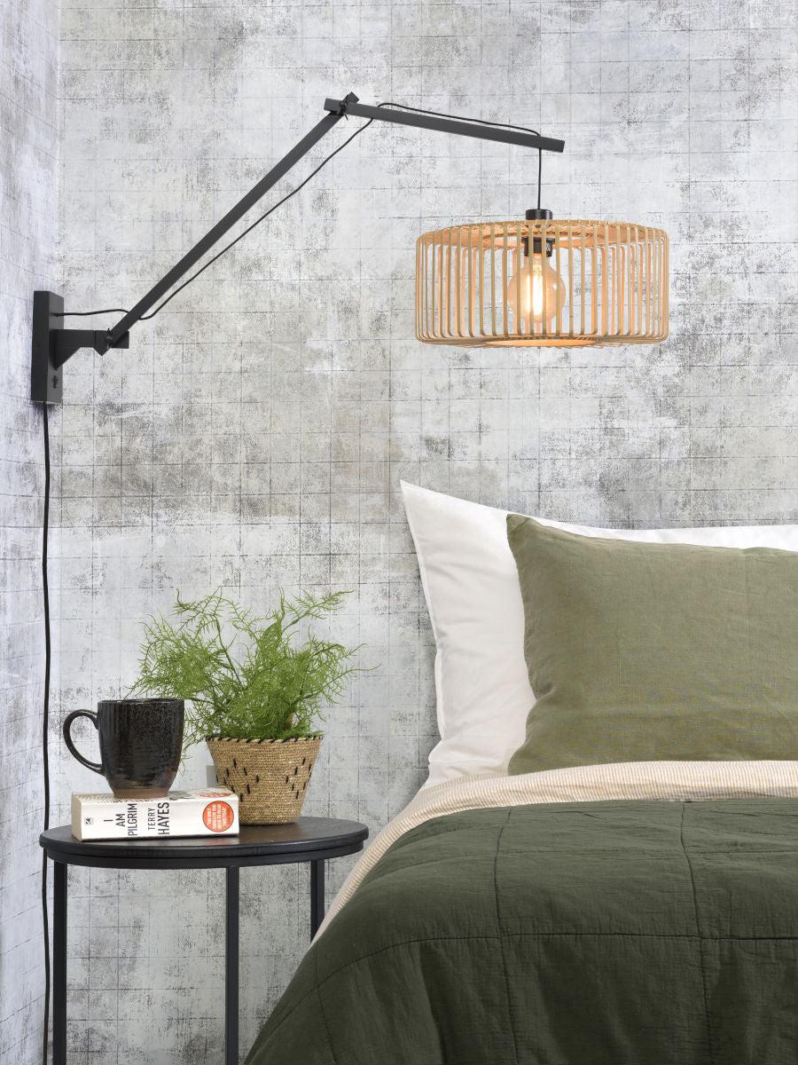 Bromo Columnar Bamboo Wall Light (Long Arm) - Image 23