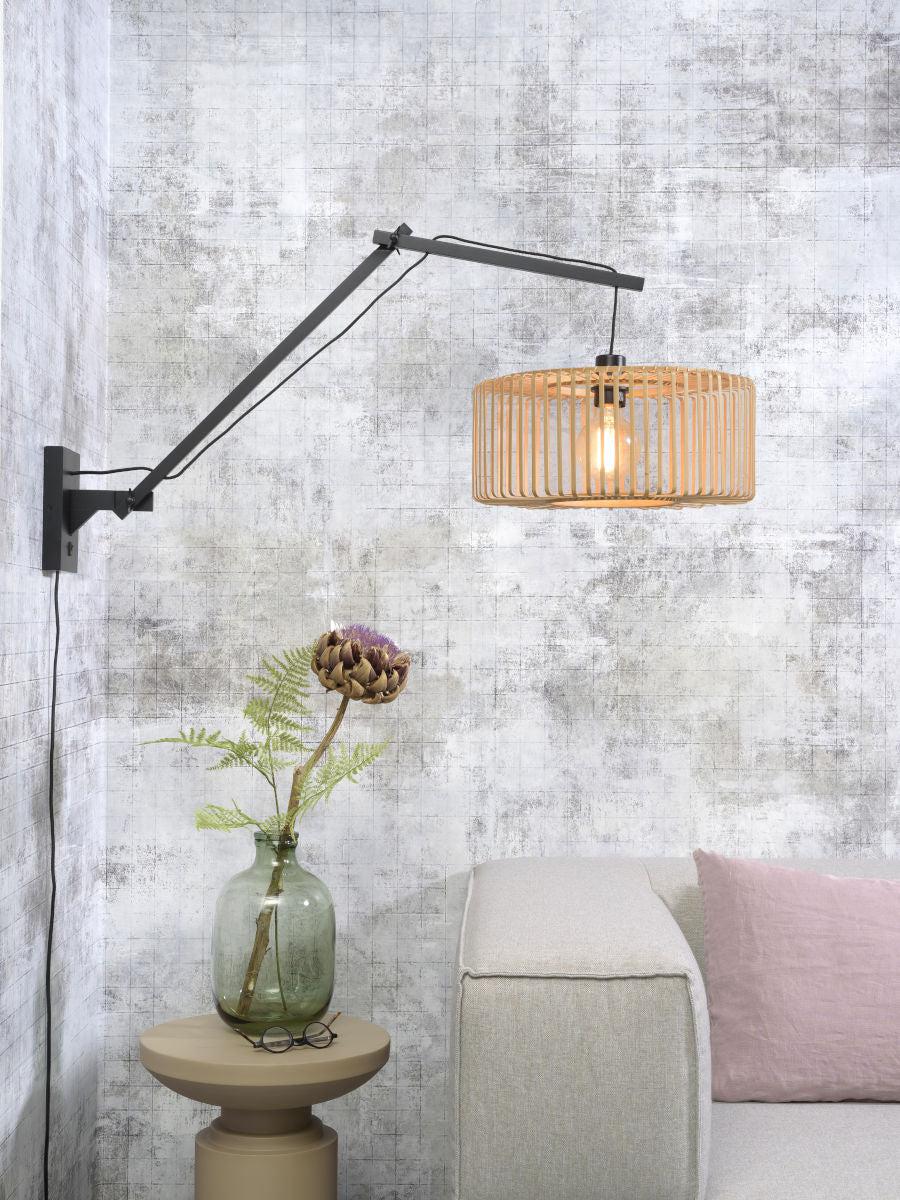 Bromo Columnar Bamboo Wall Light (Long Arm) - Image 24