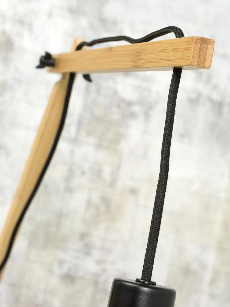 Bromo Columnar Bamboo Wall Light (Long Arm) - Image 8