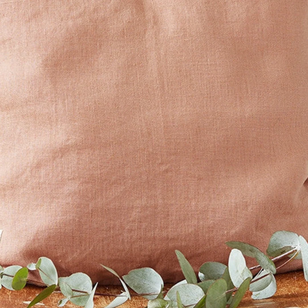 Cafe Creme Linen Cushion Cover - Image 3