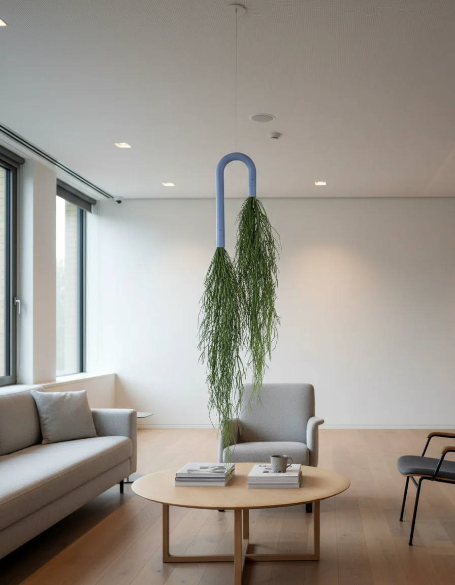 Cascade Suspended Planter with Preserved Plants - Image 20