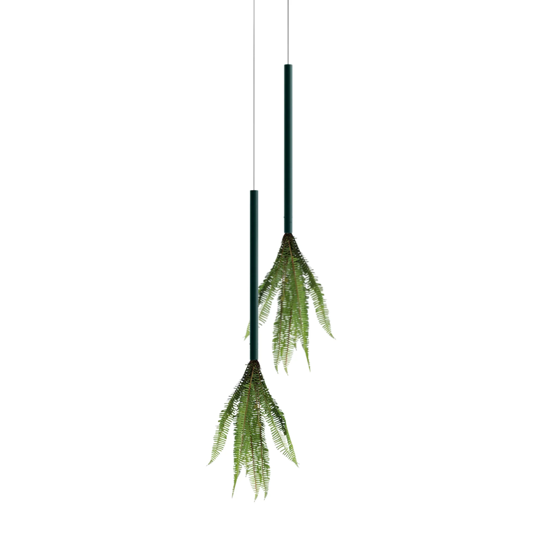 Cascade Suspended Planter with Preserved Plants - Image 5