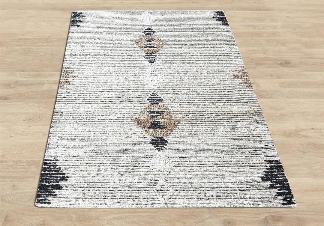 Caspia Recycled Cotton & Hemp Rug - Image 6
