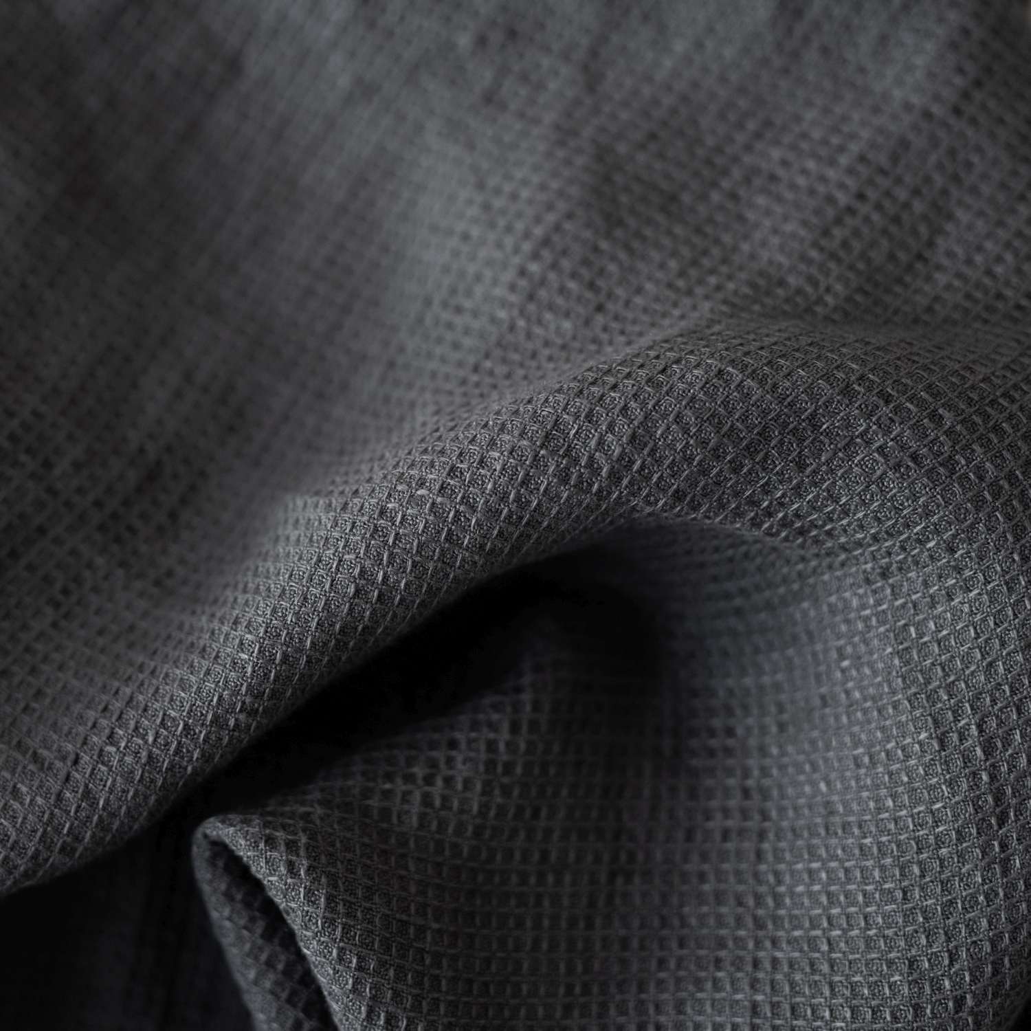 Charcoal Linen Fine Waffle Towel - Image 6