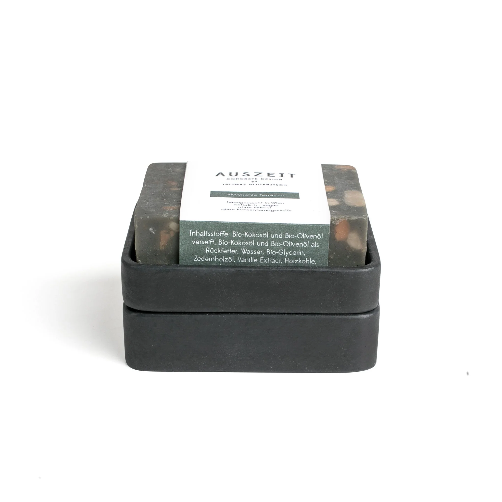 Light Grey Concrete Soap Stand w/ Vegan Soap - Image 12