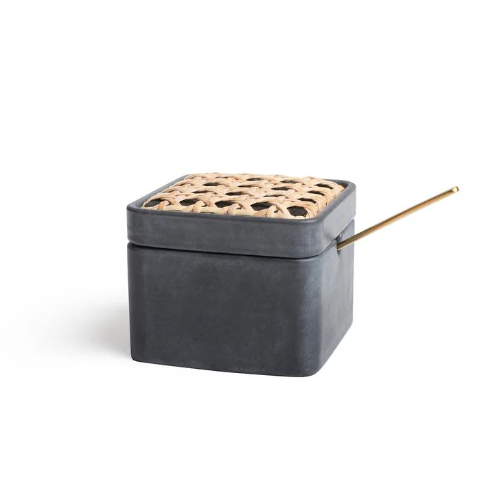 Light Grey Viennese Braid Concrete Box - Image 21